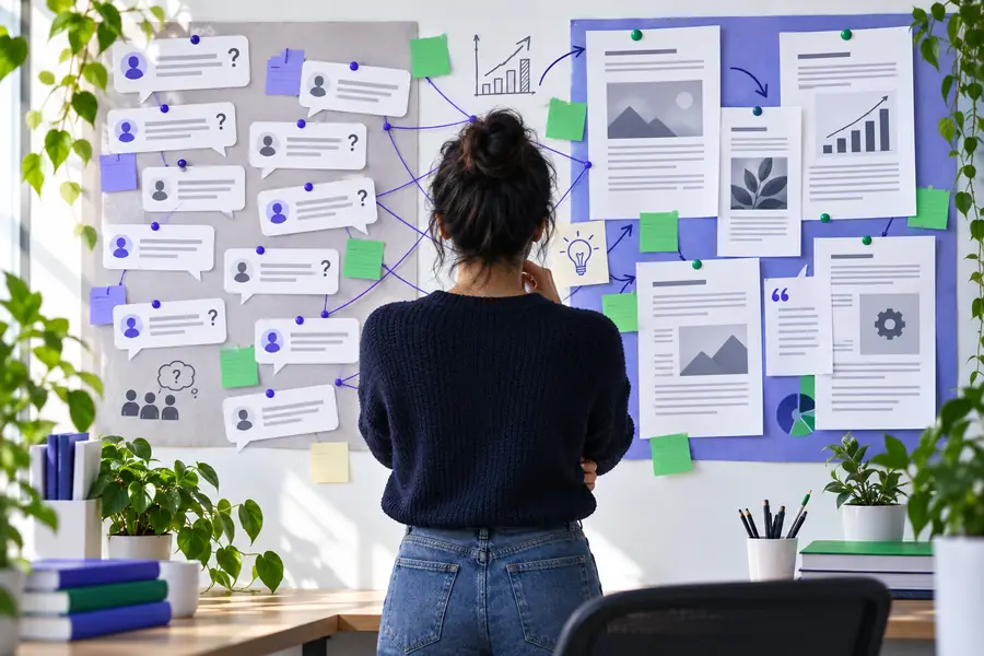 A structured content brief ready for editorial review